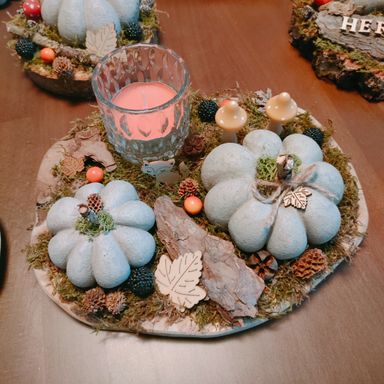 Osternest mit Betonhase