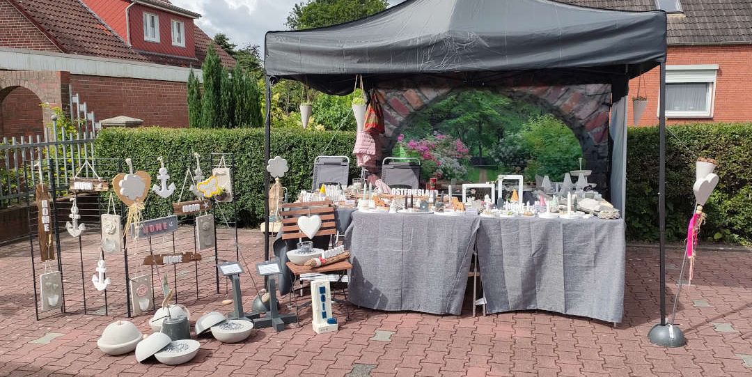 mein Marktstand in Aurich Walle